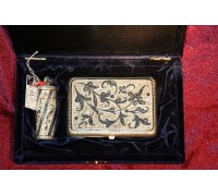 Мужской подарочный набор - портсигар и зажигалка