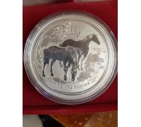 Коллекционная памятная монета "Год Лошади"