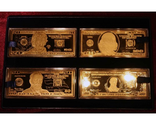 Золотая коллекция долларов США
