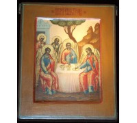 Икона "Пр. Троица" (Ярославская школа)